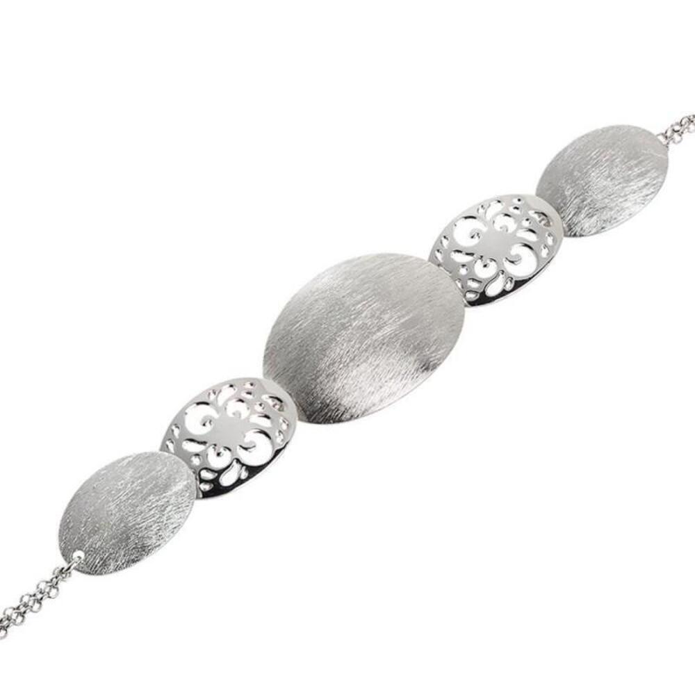 Boccadamo Bracelet Rodiatos semi-oval